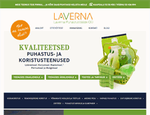 Tablet Screenshot of laverna.ee